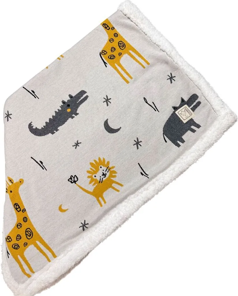 Couverture de Poussette et Berceau Kaiser Zoo Winter Tricot Bébé Soft