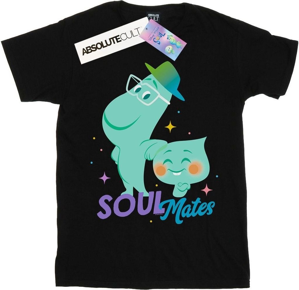 Disney - "Soul Soulmates" T-Shirt für Herren BI45884 (4XL) (Schwarz)