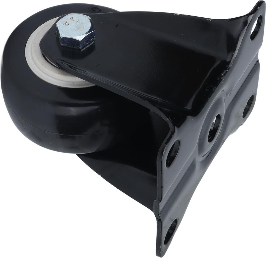 Starre Lenkrollen aus Edelstahl und Polyester, hochbelastbar, mit doppelten Kugellagern