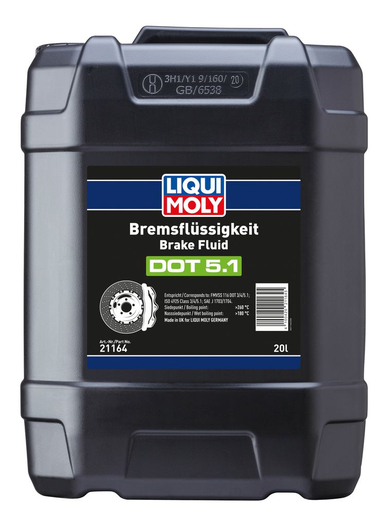 Liqui Moly Bremsflüssigkeit DOT 5.1 20 Liter Kanister SAE J 1703,SAE J 1704
