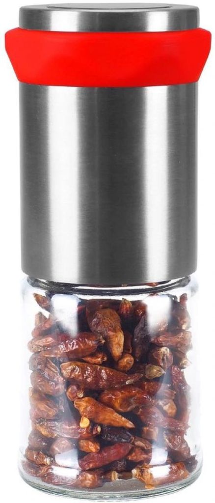 Kruidenmühle aus Edelstahl für Gewürze und Chili in der Küche