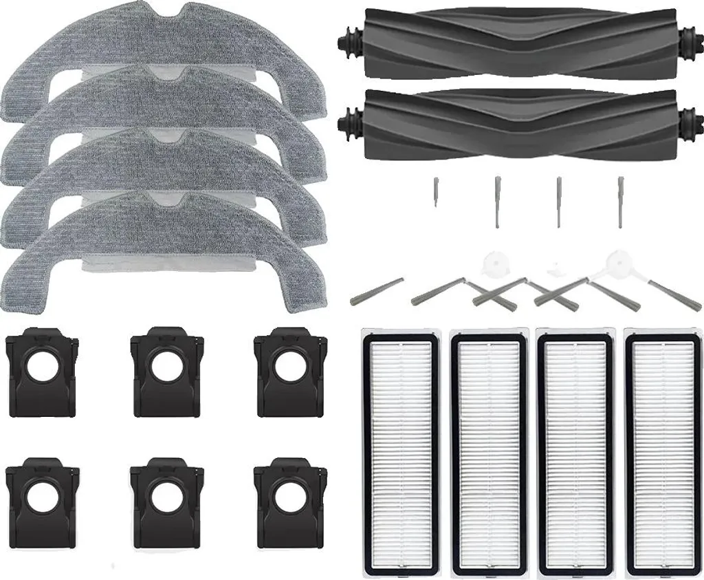 Kit Rigenerazione Robot Aspirapolvere: 20 Pezzi Premium Filtri e Mop