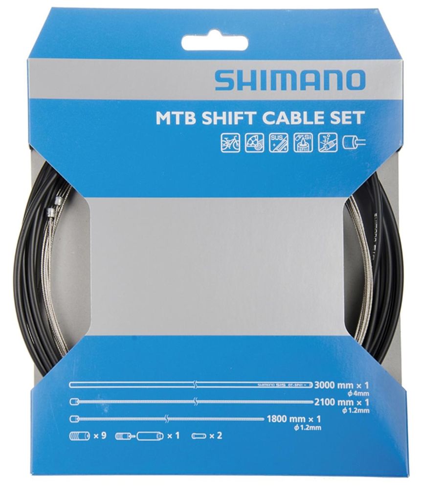 bowden+bowl set Shimano SP41 noir Image du produit 