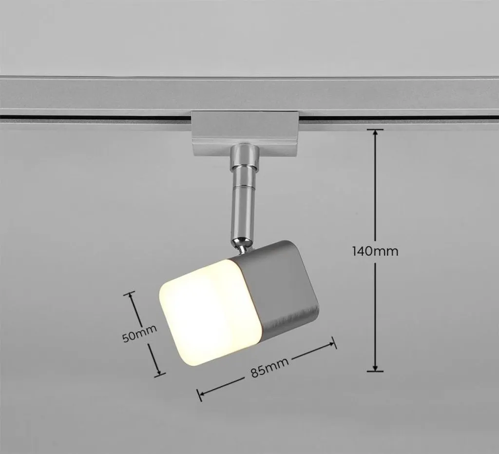 Spot LED DUOline ROUBAIX 3,5W 3000K nickel mat éclairage chaleureux - 5