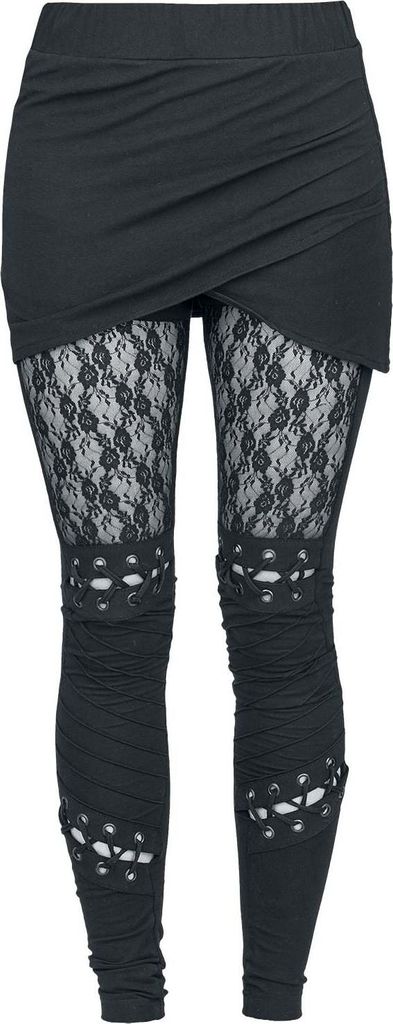 Poizen Industries Leggings Damen Myth Legging schwarz 4XL