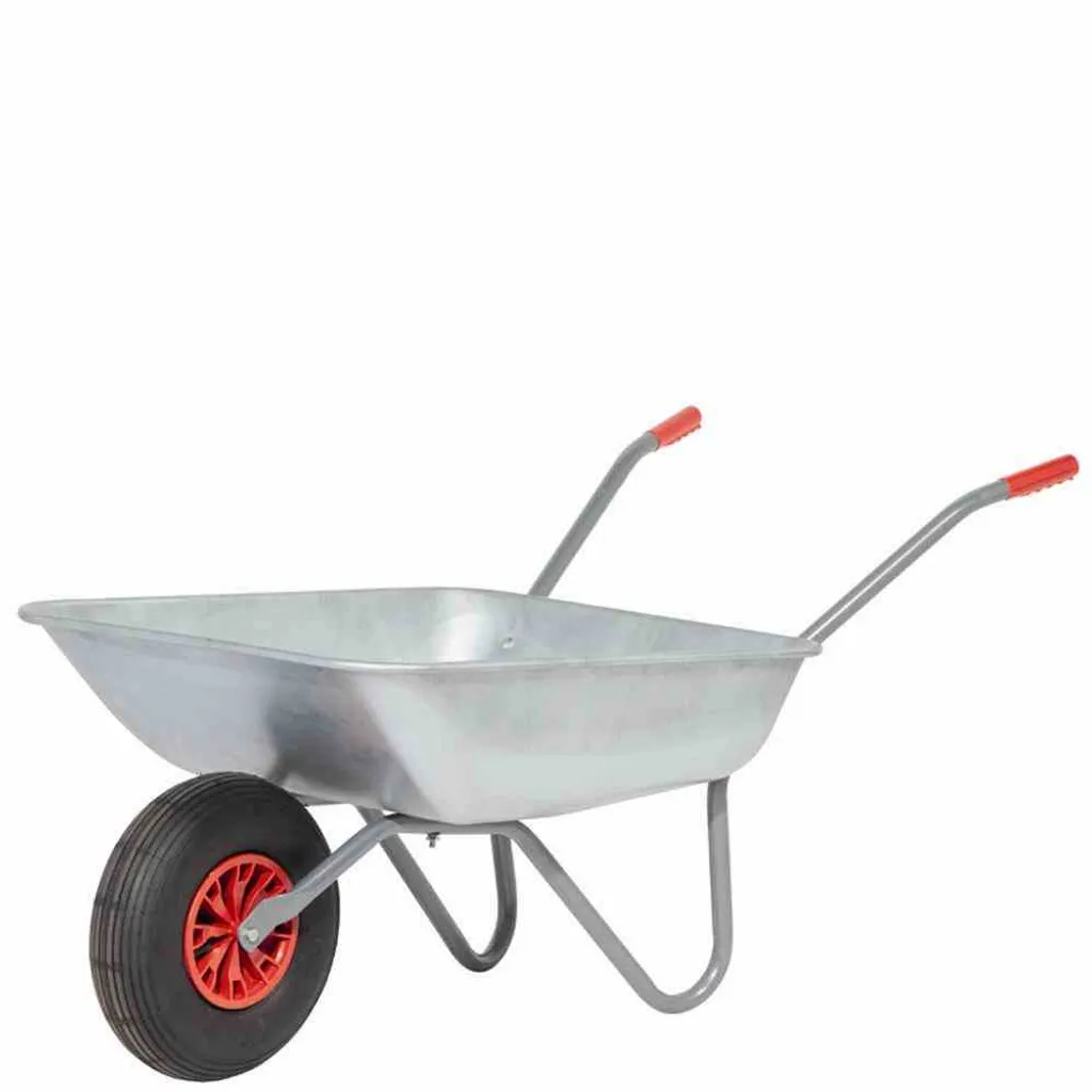 Diable de jardin REWWER-TEC 80L 4 pièces en carton transport robuste