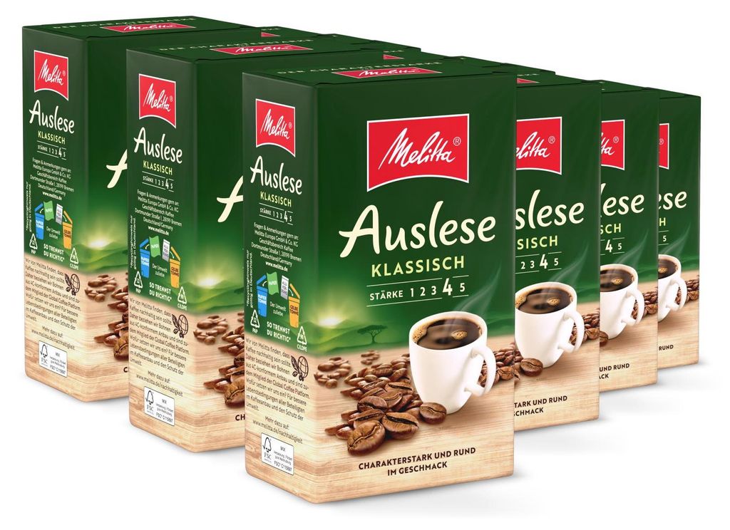 Melitta Auslese gemahlener Filter-Kaffee, für Produktbild 