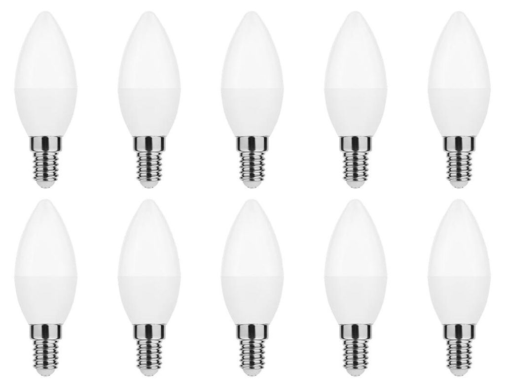 Modee E14 LED Kerzenlampe 7W 700lm 2700K Warmweiß 10 Stück