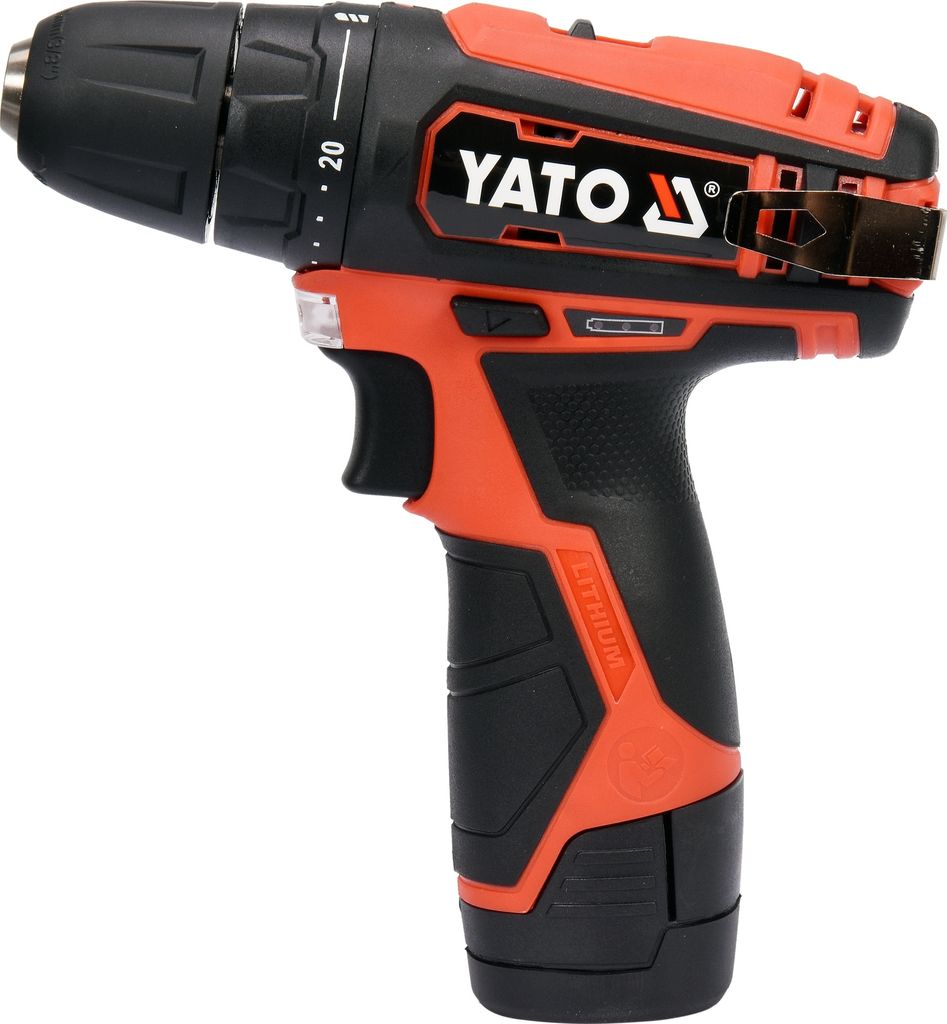 Yato YT-82901 Elektroschrauber und Schraubenschlüssel de impact 1300 RPM Schwarz, Rot