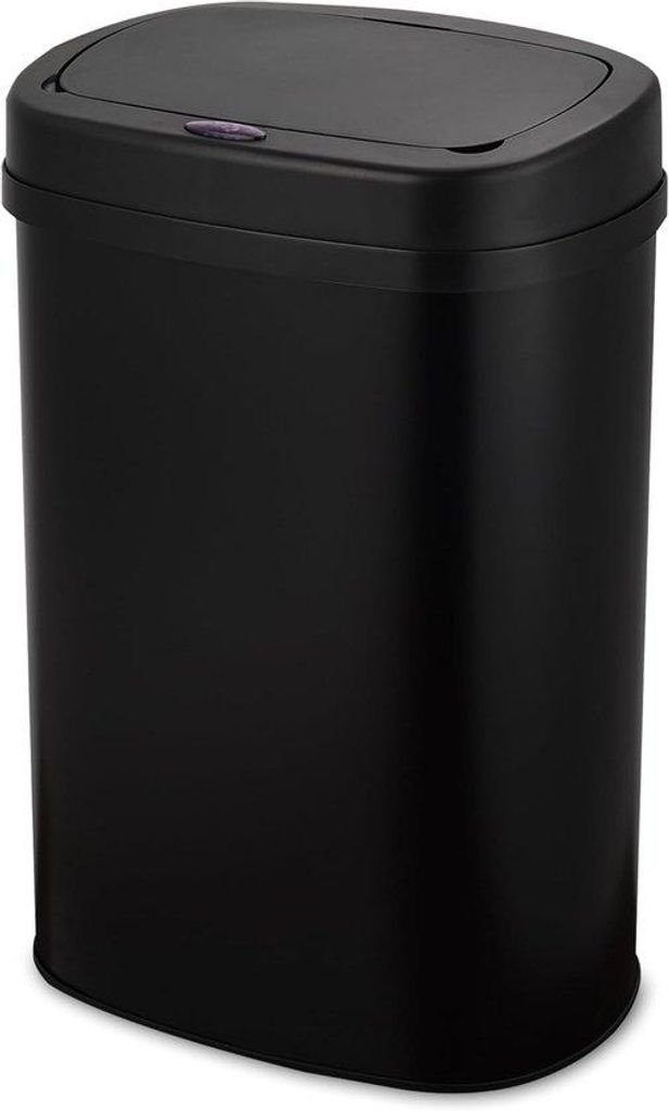 Intelligente Mülltonne - Sensor - 60L - Schwarz - Metall