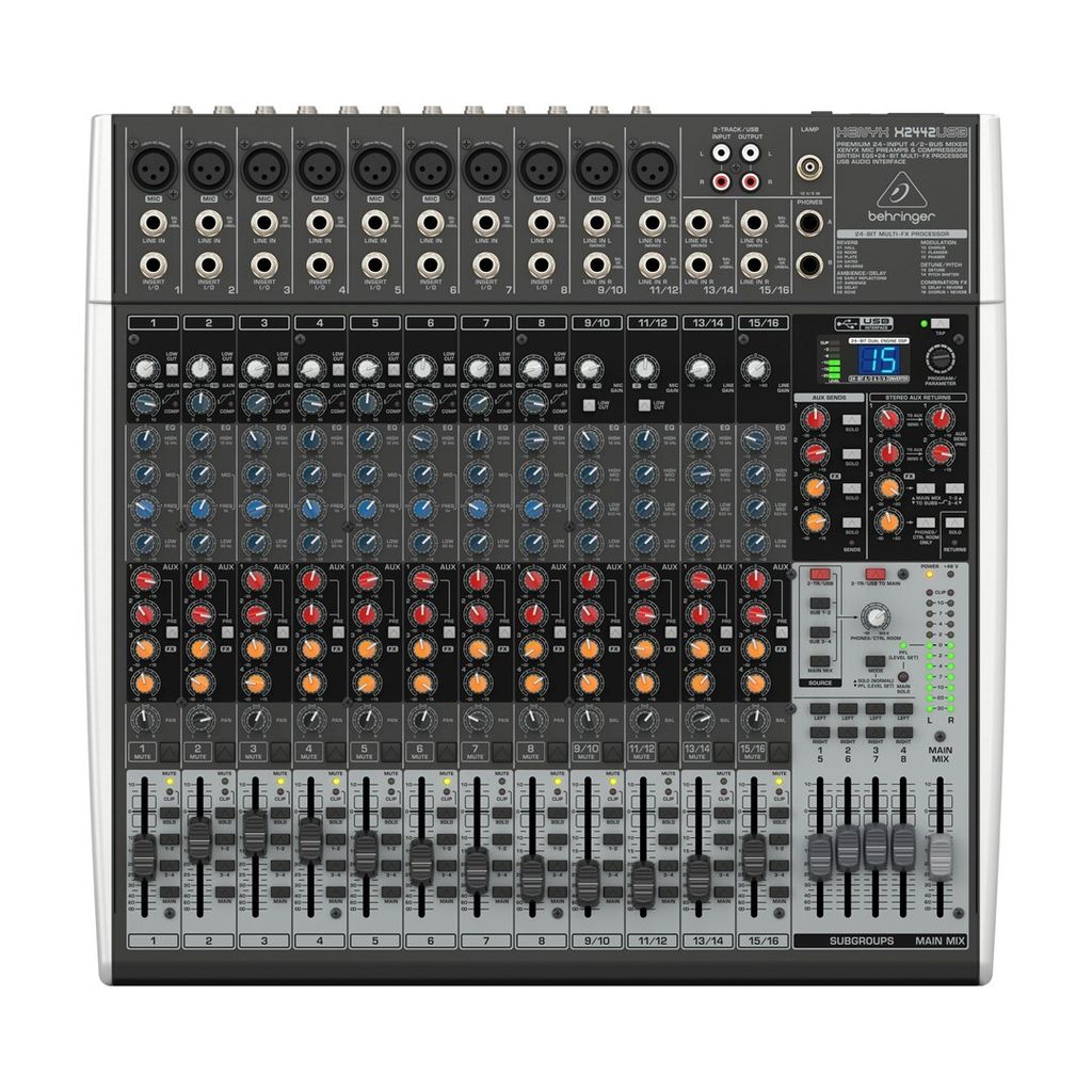 Behringer X2442USB - Audio mixer Zdjęcie produktu 