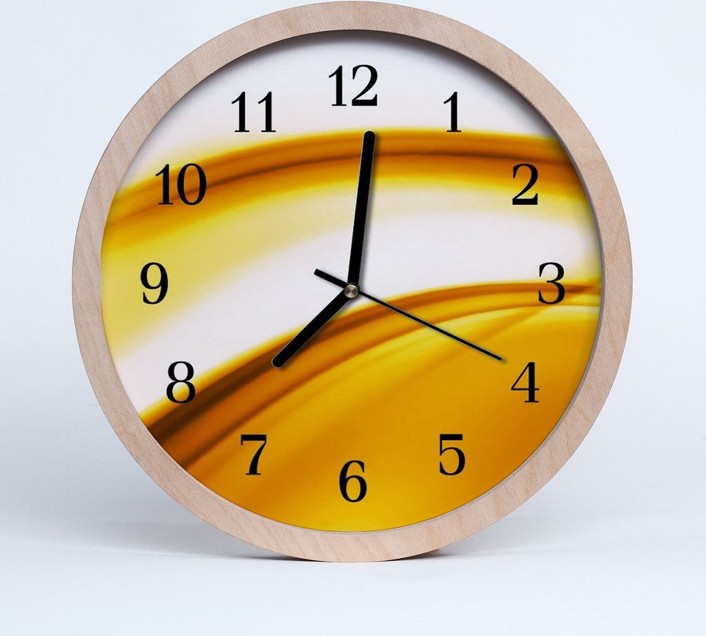 Holzuhr 20fi cm wanduhr - abstrakte Kunst