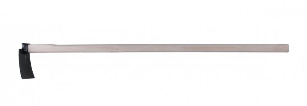 Hacke flach 0,6kg mit Griff 120cm