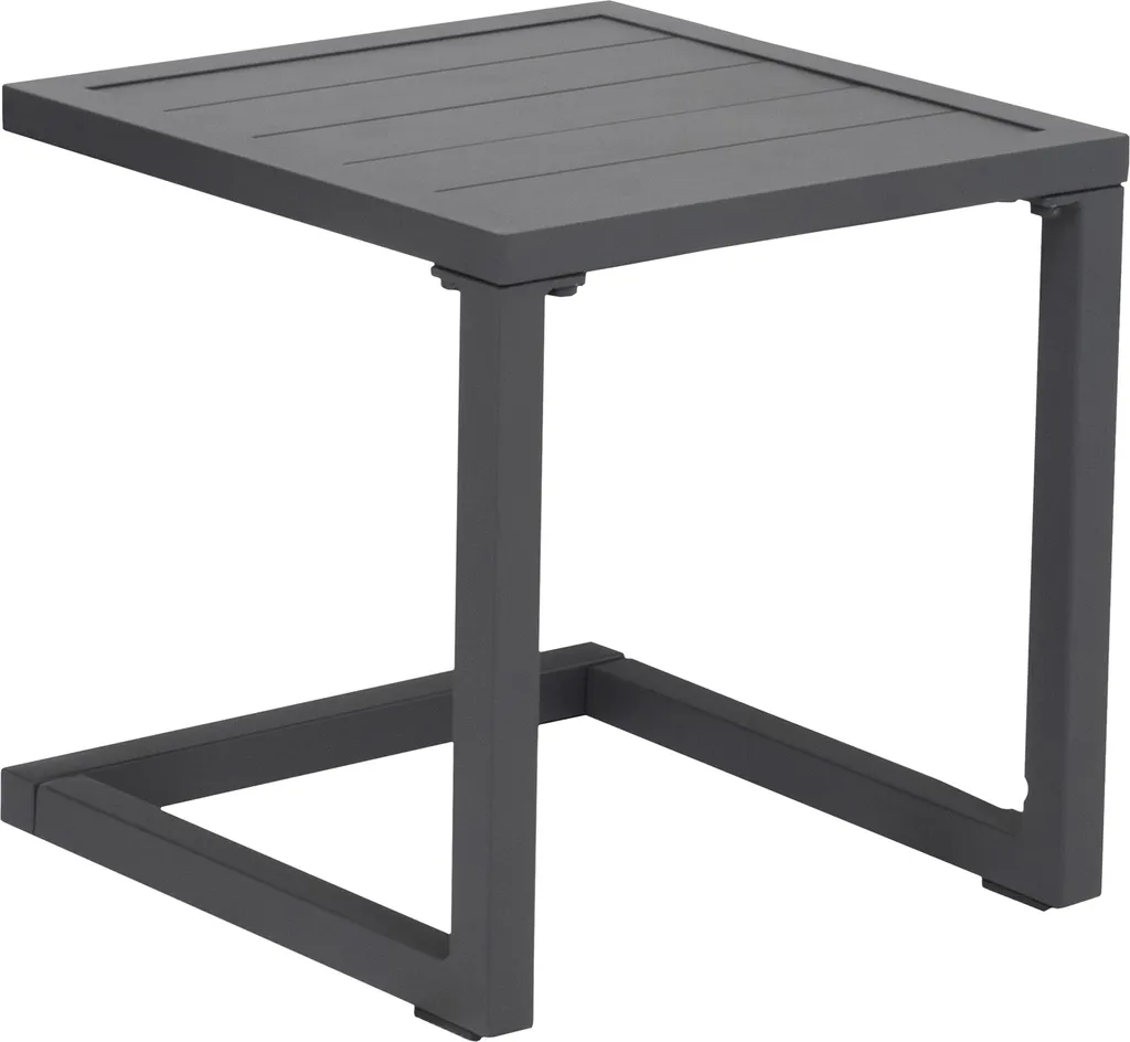 Table d'appoint BARBADOS anthracite : fini la rouille sur votre terrasse