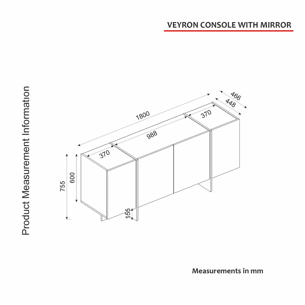 Console Veyron : Meuble Robuste Style Travertin sans les Contraintes - 9