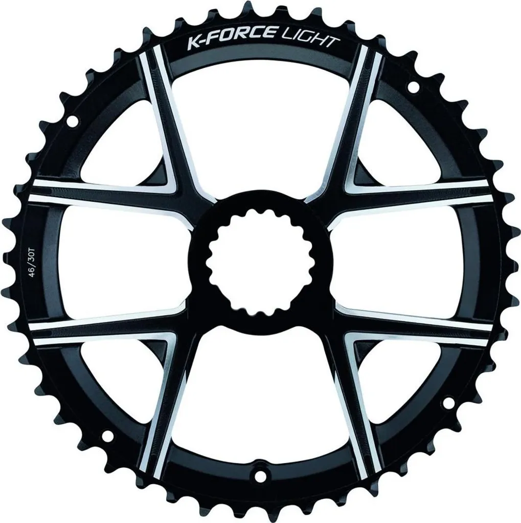 FSA K-Force Light Modular 46T plateau vélo route Direct Mount noir