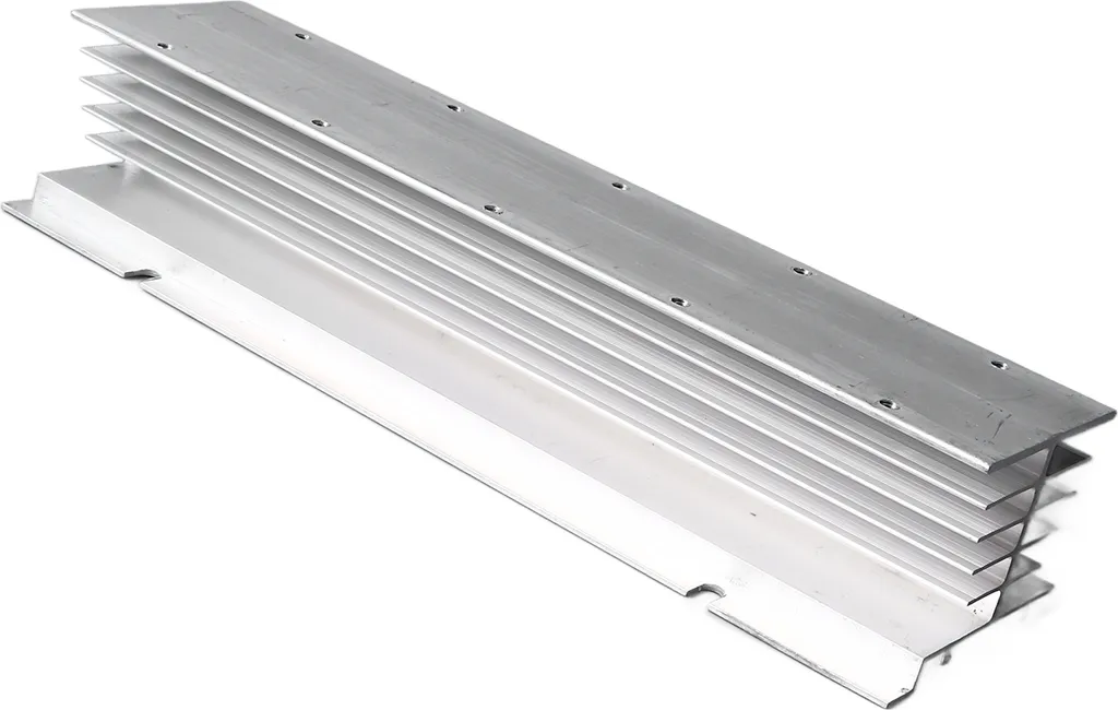 Dissipatore di calore SSR monofase Base di raffreddamento del relè a stato solido di alta efficienza Base di dissipazione di calore in alluminio