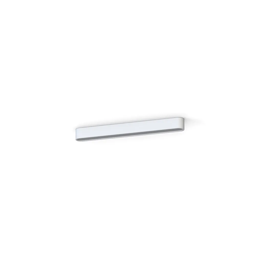 Plafonnier LED blanc 60x6 cm SOFT LED 7540 à haute efficacité lumineuse