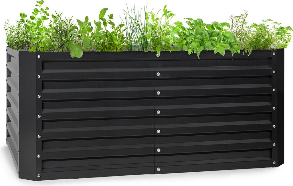 Blumfeldt, oceľový vyvýšený záhon, pozinkovaný, 120 x 60 x Obrázok produktu 