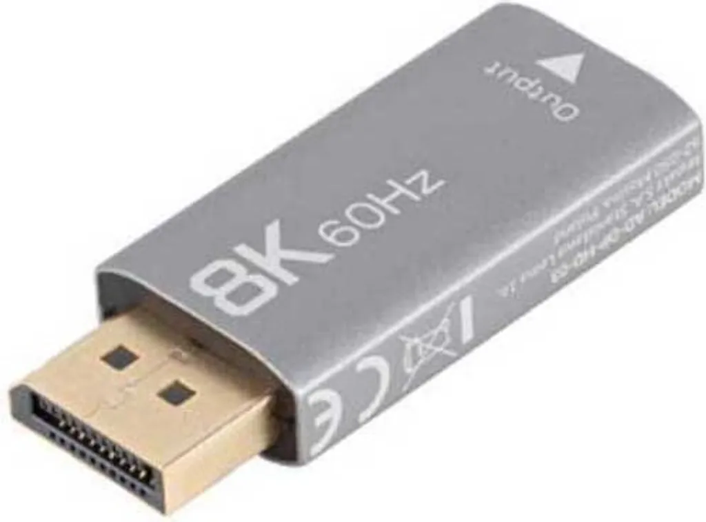 Convertitore Video Lanberg AD-DP-HD-03 Argento DisplayPort HDMI 8K