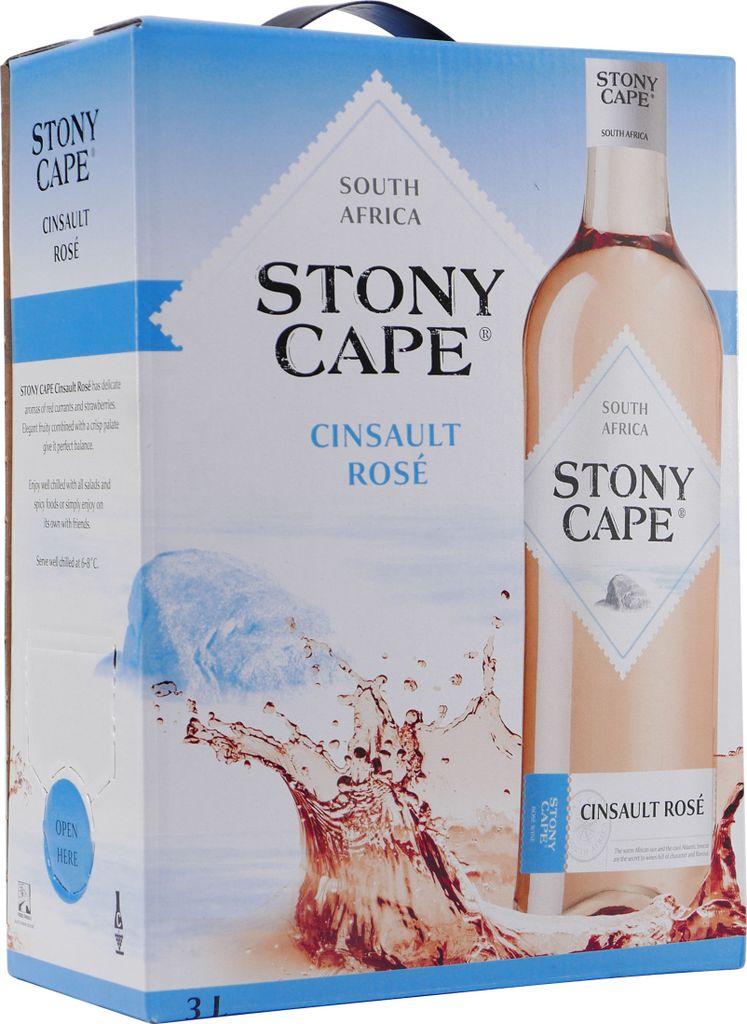 Stony Cape Cinsault Rosé -trocken- 3,0L BIB Produktbild 