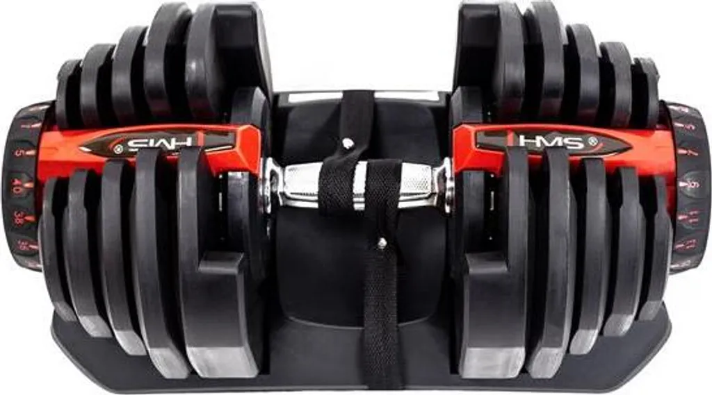 Haltère Vario HMS SR80 à charge variable 36kg avec socle inclus