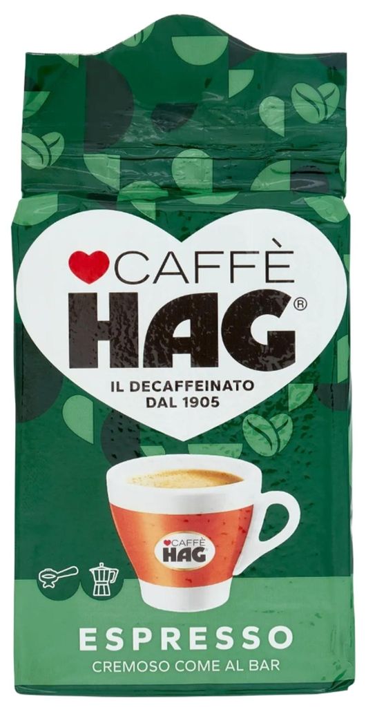 Café moulu Caffe Espresso 250 g, décaféiné - Caffè Hag Image du produit 