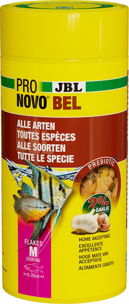 JBL Fischfutter Pronovo BEL Flakes M Fischfutterflocken Produktbild 