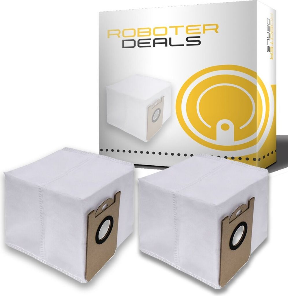 Staubbeutel (2 Stück) für Neabot NoMo, NoMo N1+ u. NoMo N2 mit der Absaugstationen
