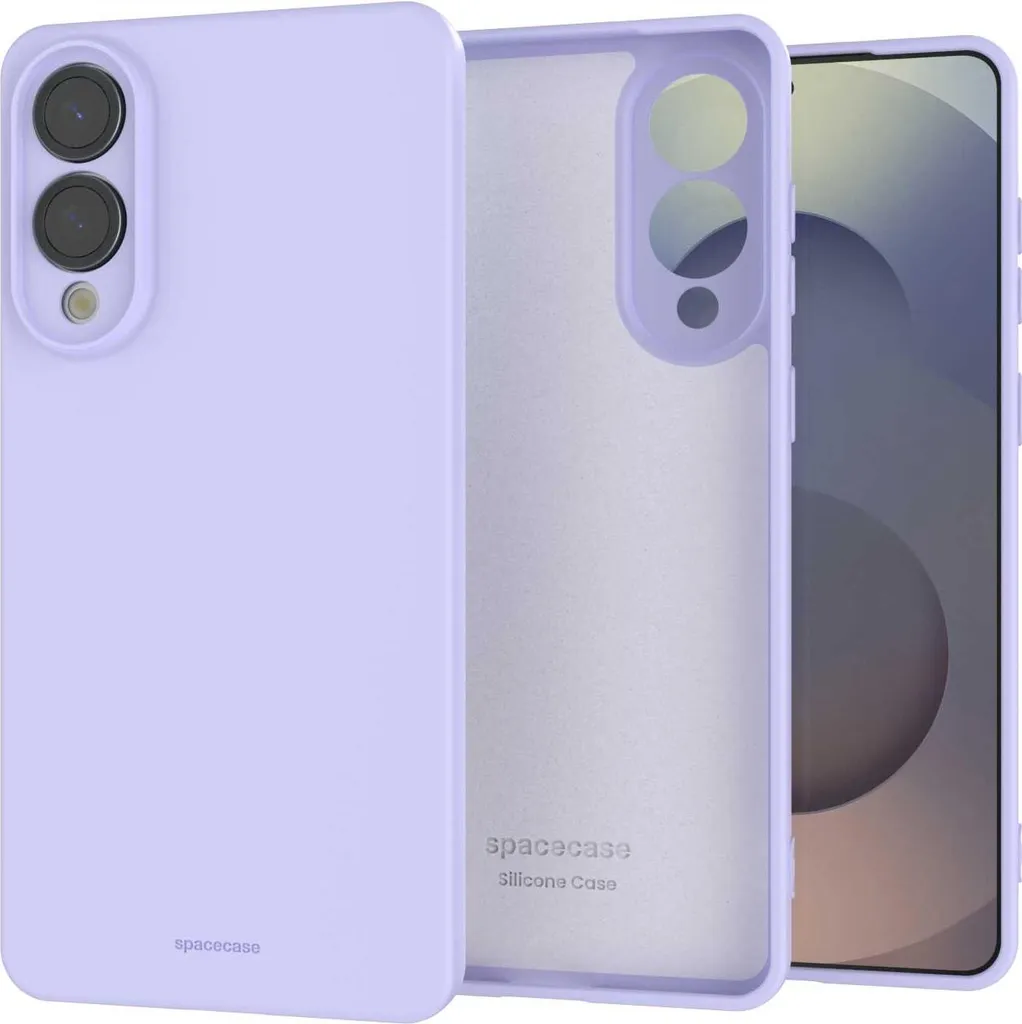 Coque Galaxy S25 Edge Fioletowy - Protection silicone prise en main - 4
