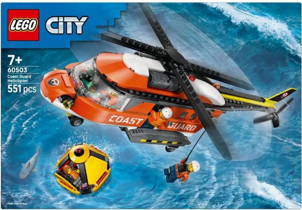 LEGO City Vrtulník pobřežní stráže 60503 Obrázek produktu 