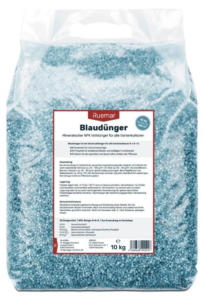 Mineralischer Langzeitdünger 10 kg NPK 8+8+8 EG Düngemittel Produktbild 