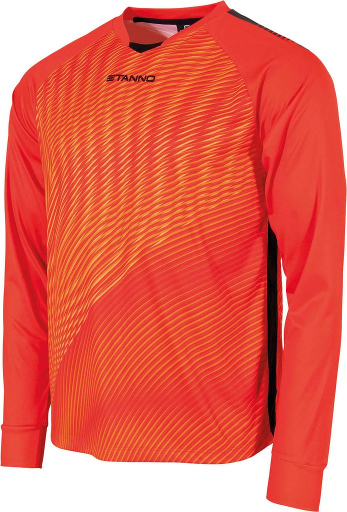 STANNO - vortex keeper shirt long sle - Keeper shirt lange mouw heren - Oranje-Multicolour