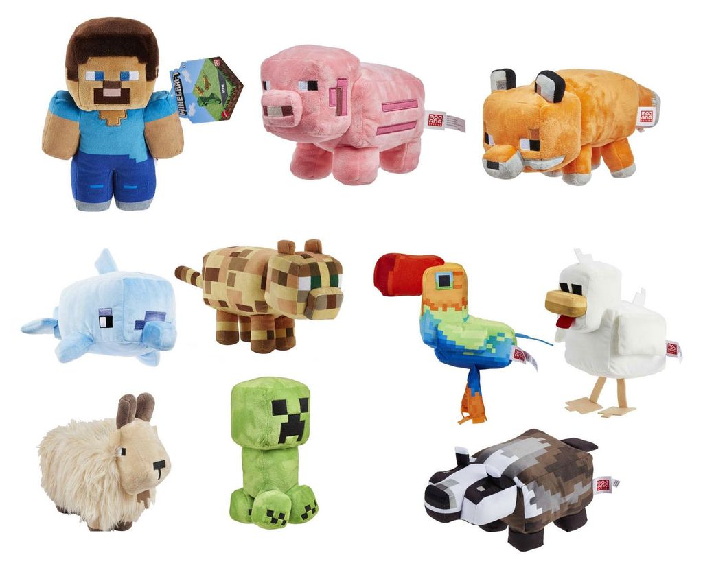 Minecraft, peluche – 20 cm Image du produit 