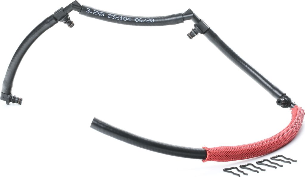 DR.MOTOR AUTOMOTIVE DRM16005 Leckkraftstoff-Schlauch passend für PEUGEOT 206 Schrägheck (2A/C) Rücklaufleitung Common Rail