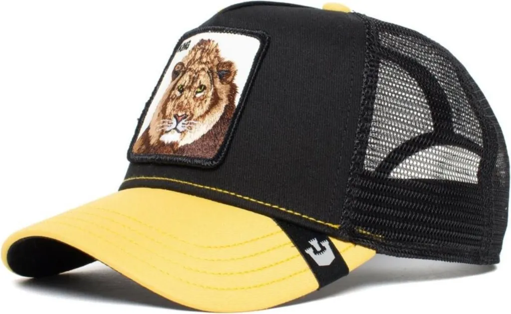 Casquette Lion Goorin Bros - Écusson Brodé et Filet Respirant