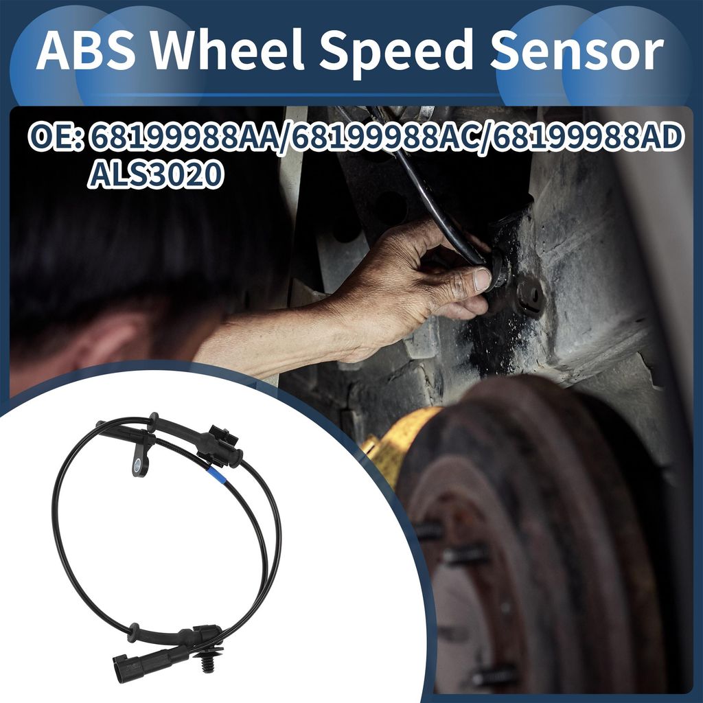 ABS Raddrehzahlsensor Vorne Links Rechts ABS Sensor Antiblockiersystem Sensor Nr.68199988AA für Chrysler 300 Awd 2015-2018