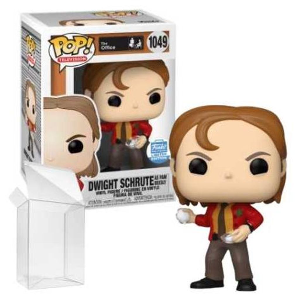 Funko Pop! Television: The Office - Dwight Schrute as Pam Beesly #1049 Funko Exclusive