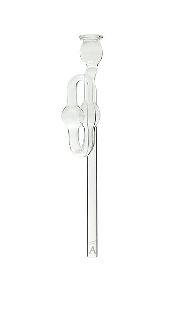Gärröhrchen aus Glas 10 mm zum Überwachen des Gärverlaufs