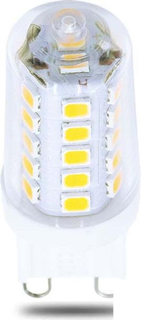 10er Set LED-Lampen G9 | 230 Volt | 3 Watt dimmbar | 2700K warmweiß | 300 Lumen | Ersetzt 25/30 Watt