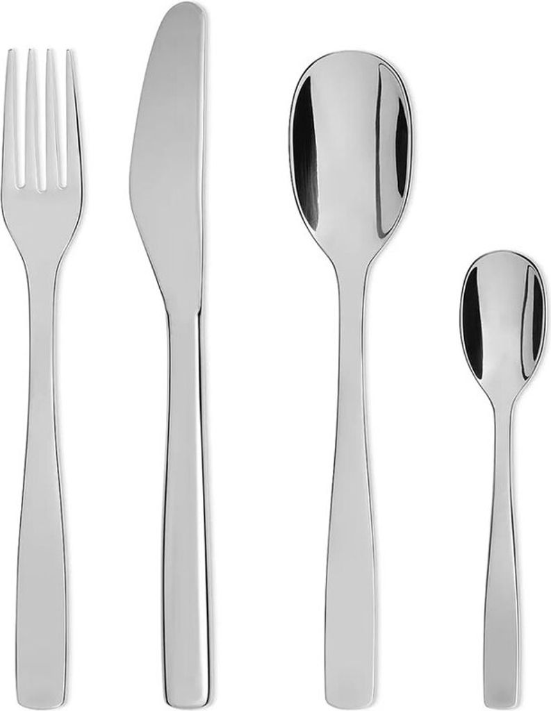 Alessi KnifeForkSpoon Besteckgarnitur 24 tlg. (Monoblock) Produktbild 