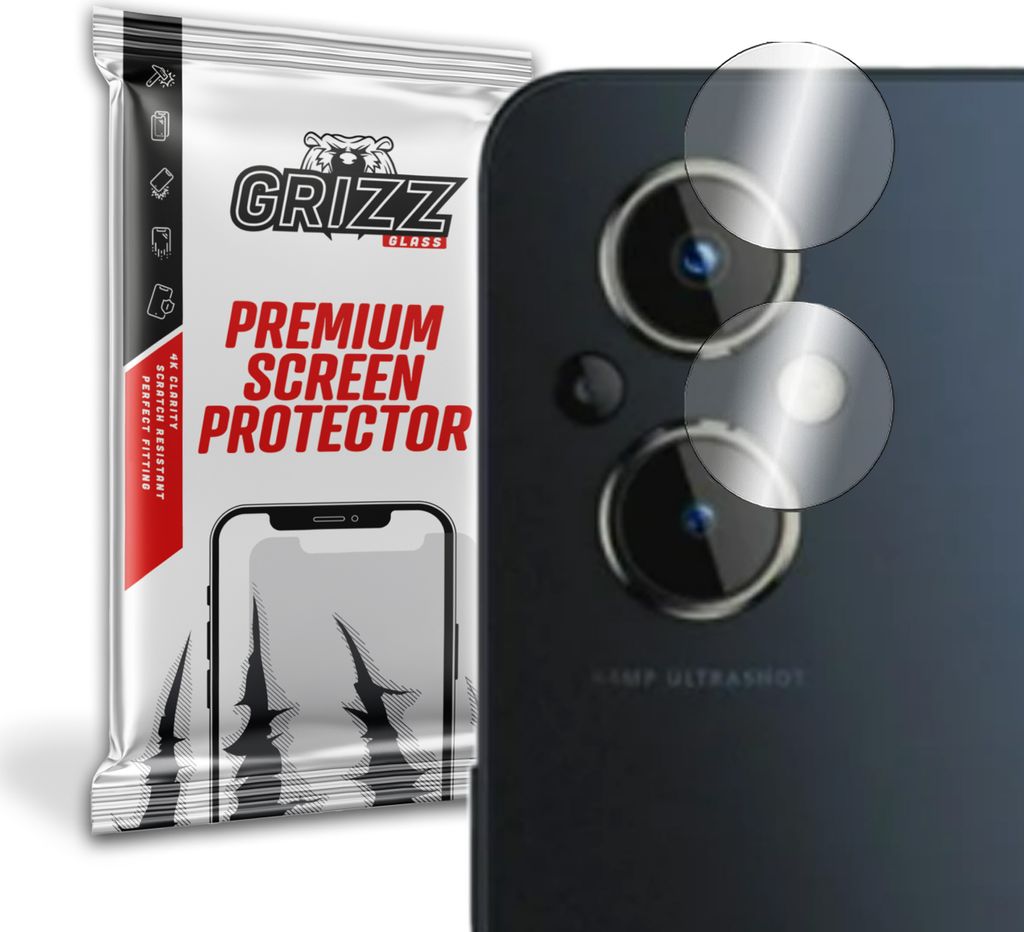 Glas für die Kamera GrizzGlass HybridGlass für OnePlus Nord N20 5G