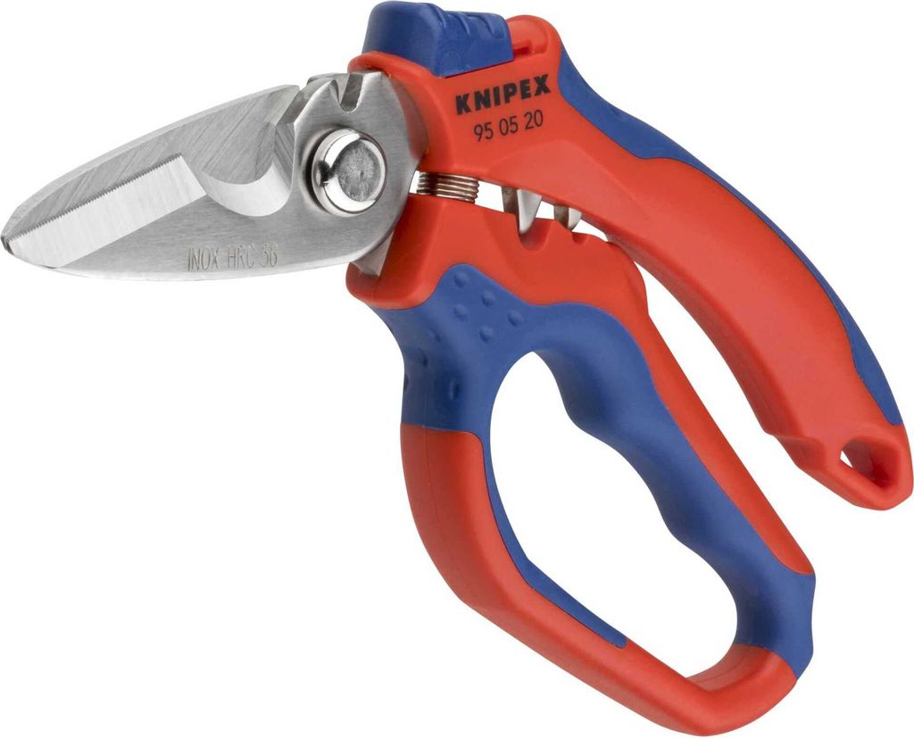 Forbici da elettricista angolate da 160 mm KNIPEX | Immagine del prodotto 