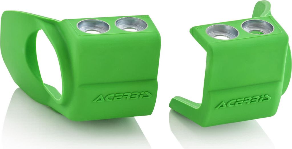 ACERBIS Grüne Gabelbeinschützer für Honda/Kawasaki