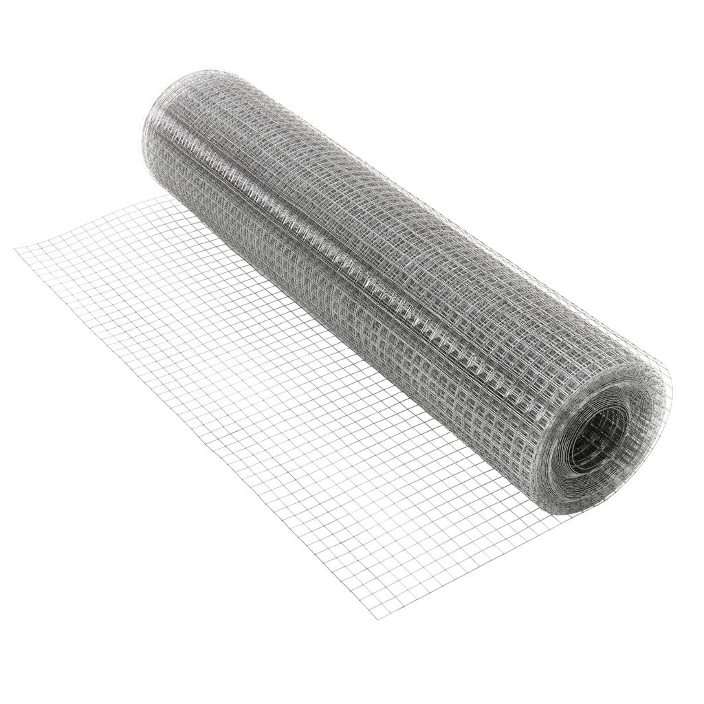 ECD Germany Volierendraht Drahtgitter Silber 25x25mm Produktbild 