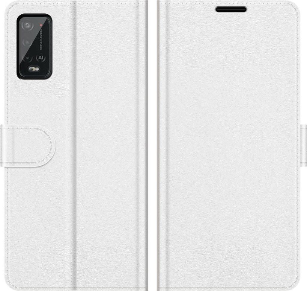Mobigear Wallet Wiko Power U20 Hülle Klapphülle Geldbörse - Weiß
