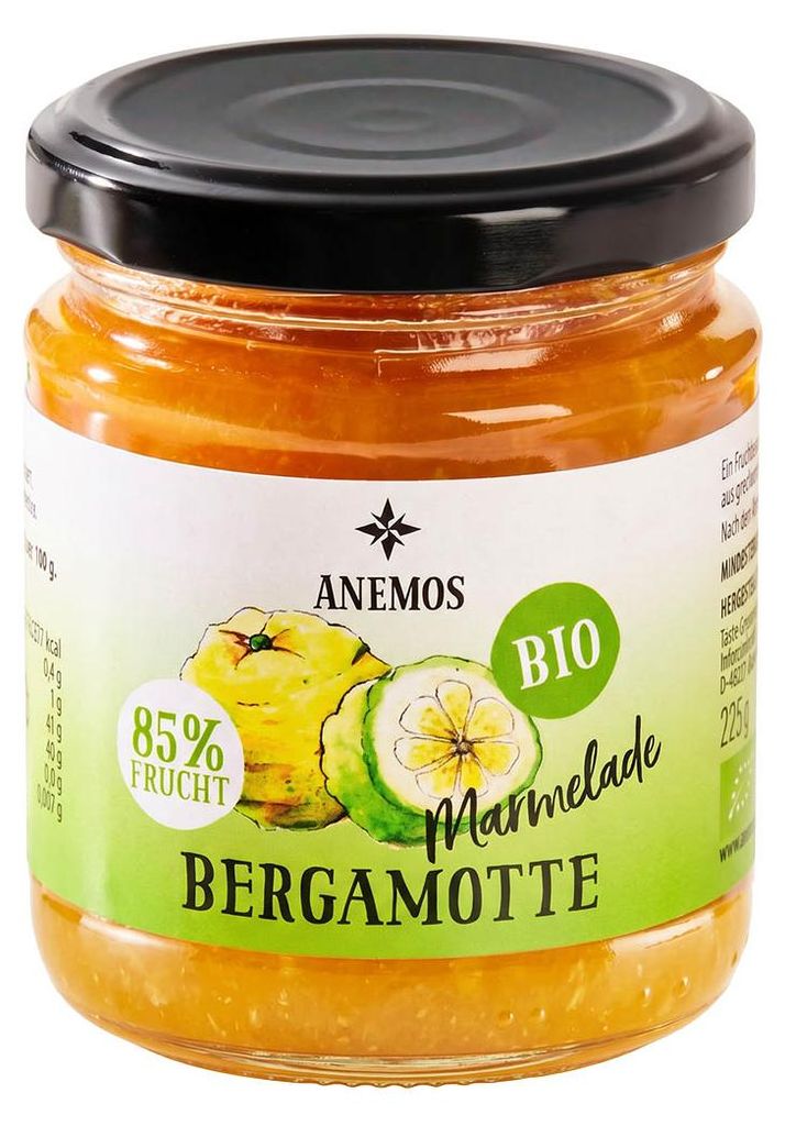 Anemos Bergamotte-Marmelade Bio Produktbild 