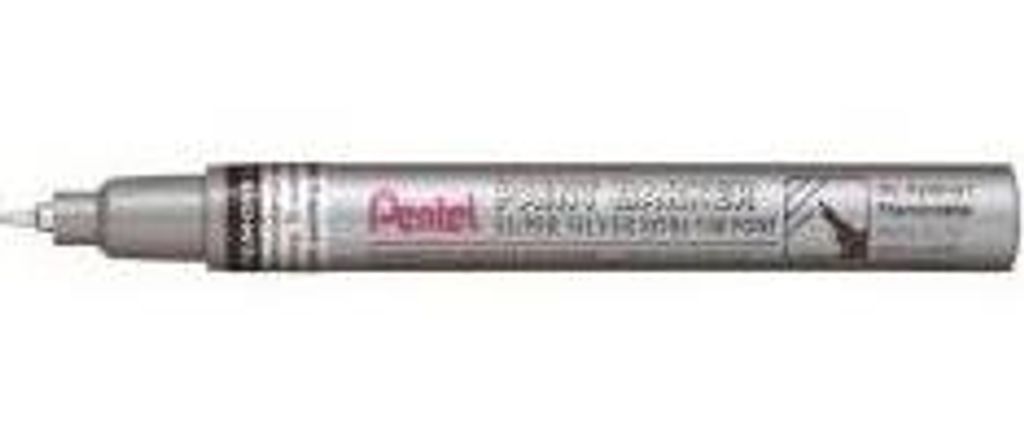 Pentel MFP10-Z Leuchtmarker Silber 12 Stück(e)