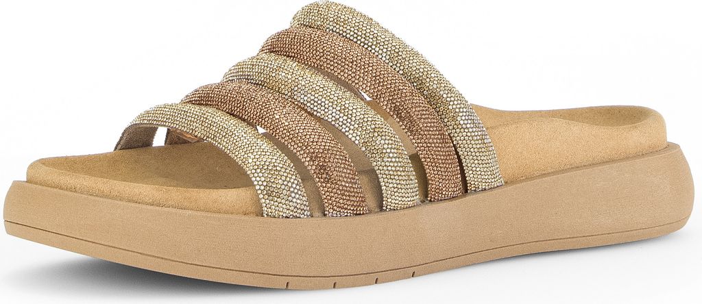 Gabor 63.752 Scarpe da donna - muli comodi oro Elegante Immagine del prodotto 