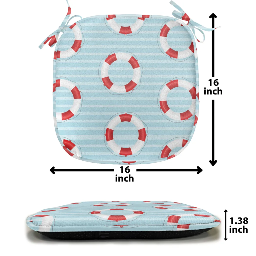 Coussin Chaise 40x40 antitache et stable avec sangles de fixation - 3